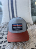 Red + Navy Trucker Hat